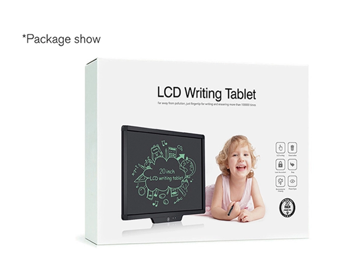 Office Note Pad 20 Inch Easy Writing And Remove Meeting Board LCD Tablet Memo Blackboard