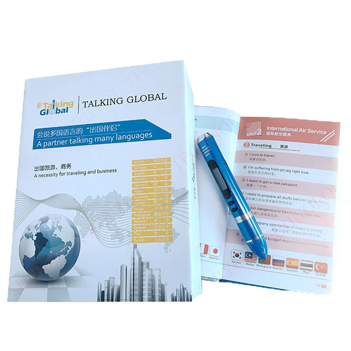 Audio Talking Pen Learning Machine Translation Pen Smart Book Reader Educational 8GB MP3 Recording Sound Pen