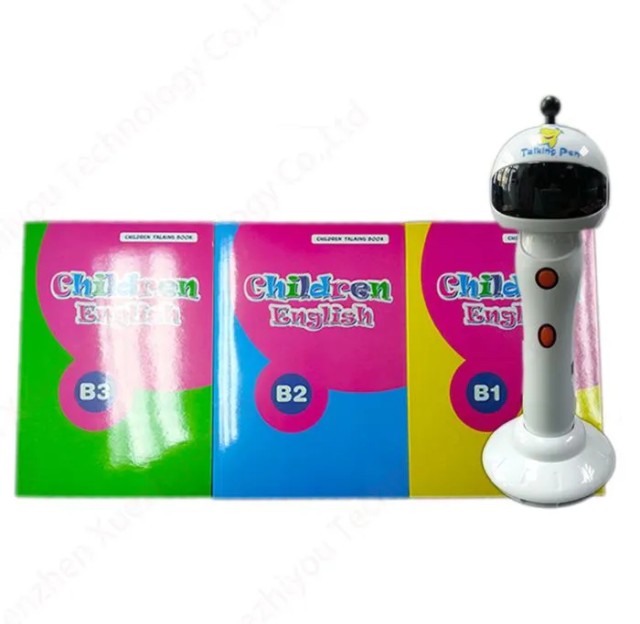 talking book and pen