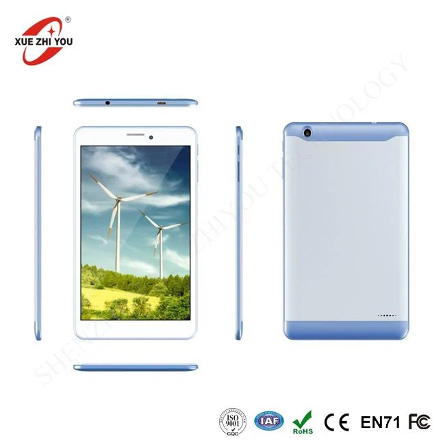 7 inci Pelajar Tablet OEM China Mobile Tablet 800 * 1280 Resolusi Laptop Untuk Kanak-kanak