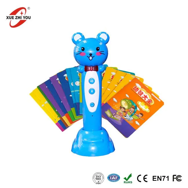 Kanak-kanak Membaca Pen Dengan Buku Bunyi