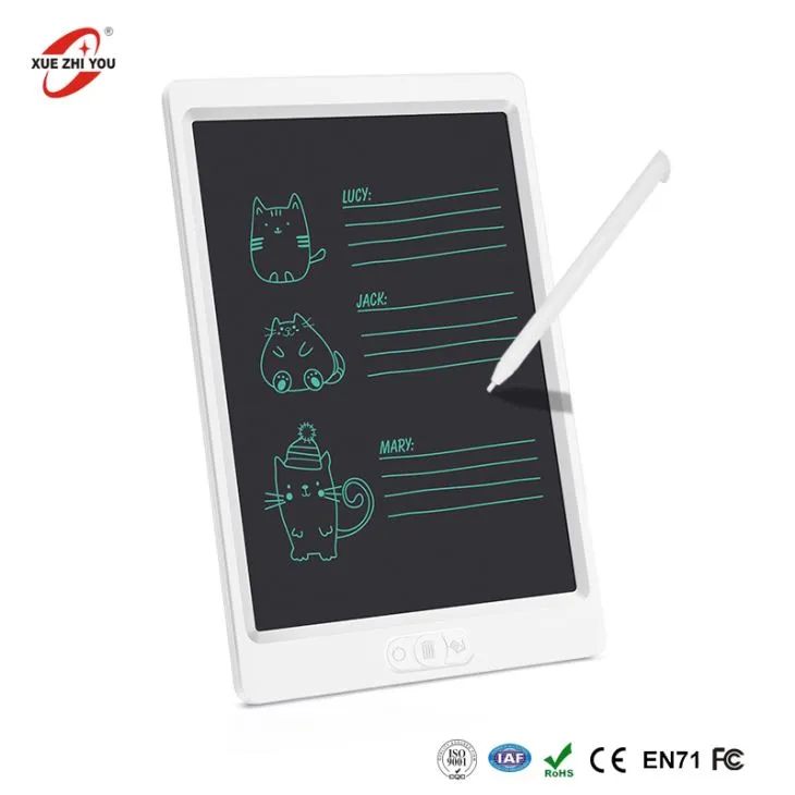 Kanak-kanak dengan Pemadam Separa Padamkan 10 inci Tablet Lcd / papan